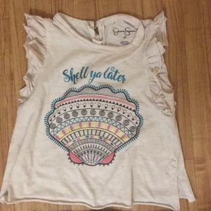 2 shirt shorts plus shoes set toddler girl 3t